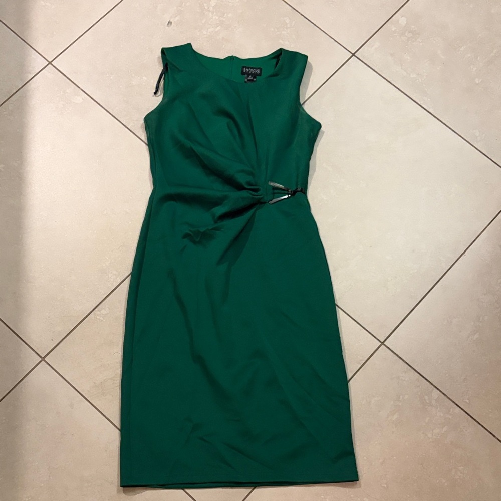 Enfocus Studios Green Midi Dress